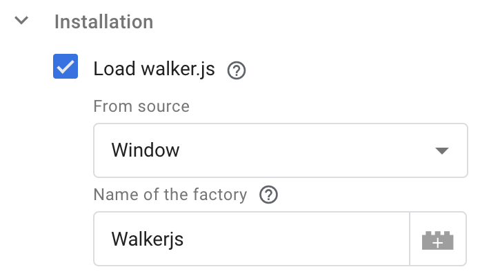 walkerOS
GTM Tag Template load Window